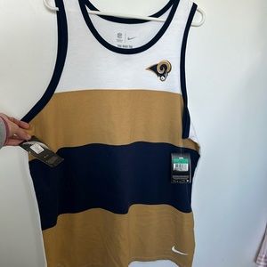 NWT Men’s Nike rams tank top